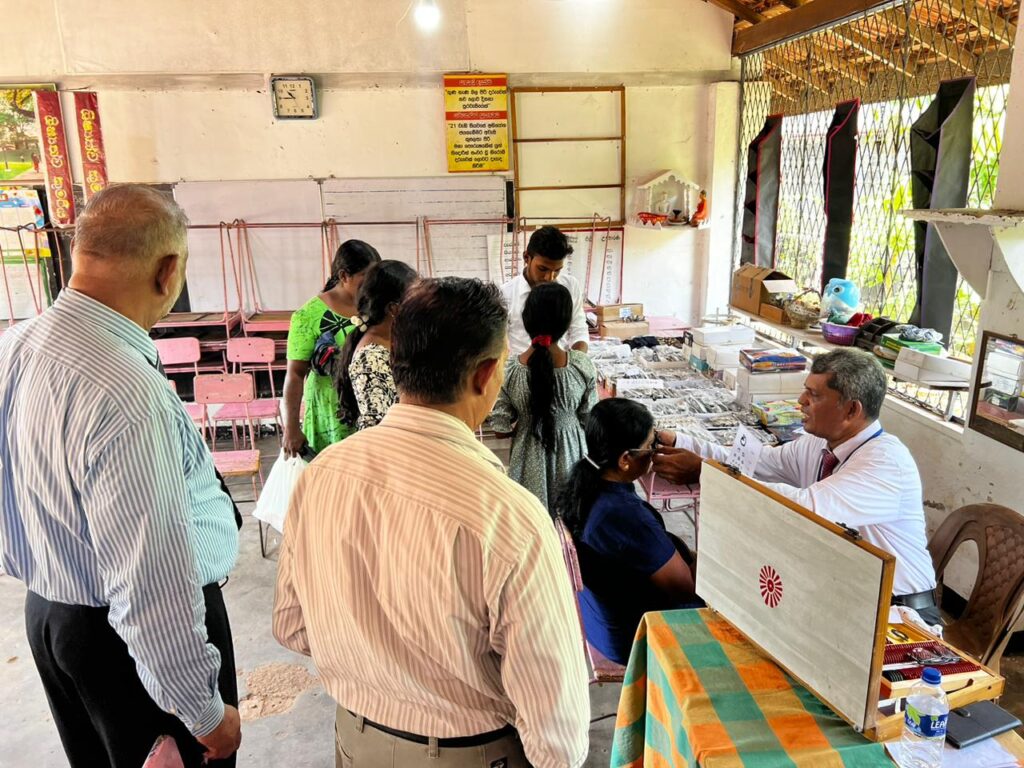 Eye Screening & Donation of Spectacles