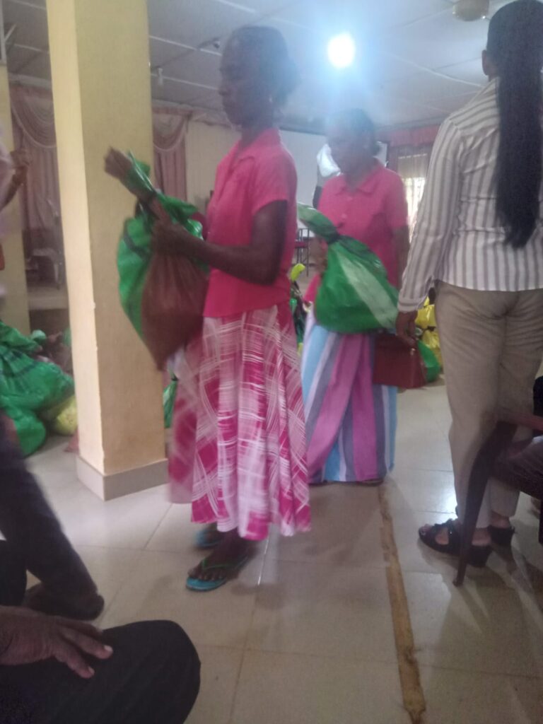 Donation of Dry Rations